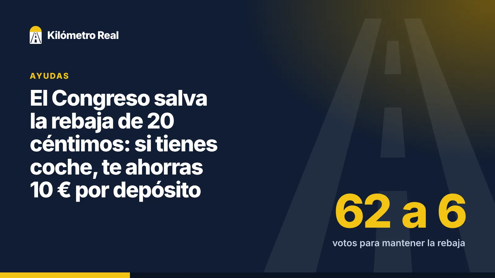El Congreso salva la rebaja de 20 céntimos: si tienes coche, te ahorras 10 € por depósito