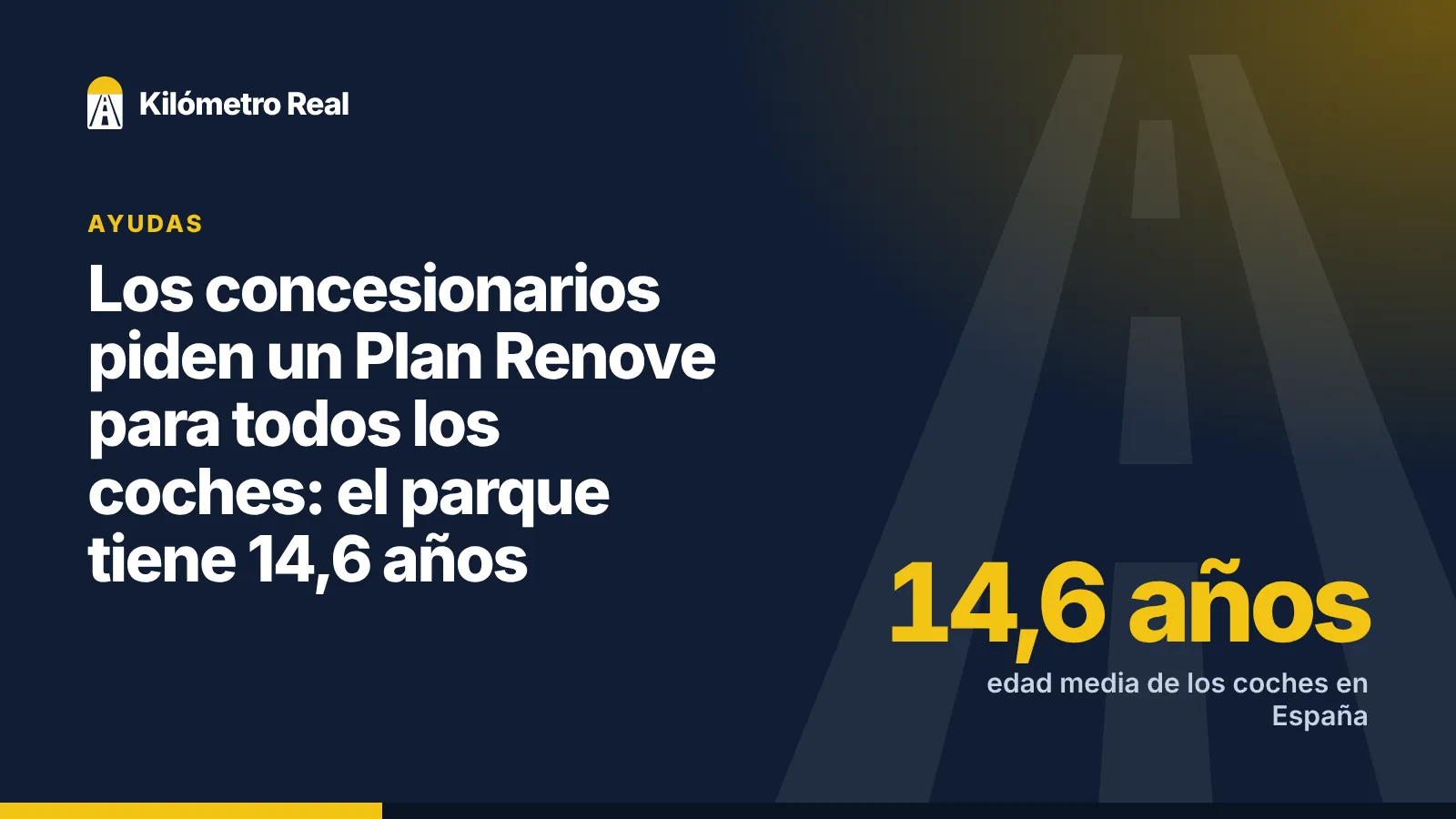 Los concesionarios piden un Plan Renove para todos los coches: el parque tiene 14,6 años